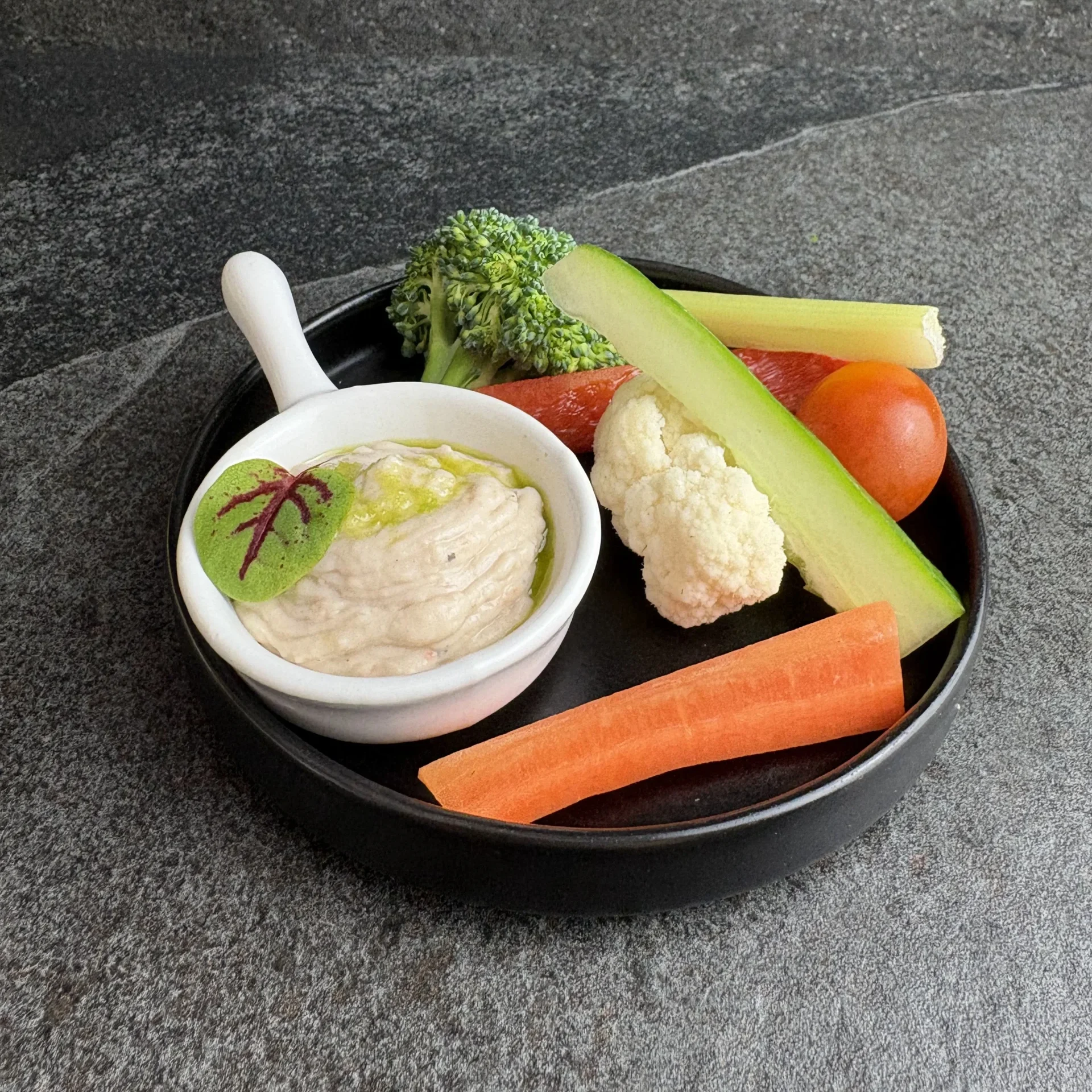 crudités-humus